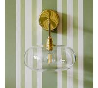 EBB & FLOW Horizon Applique a braccio oro/trasparente Ø 21 cm Ebb & Flow