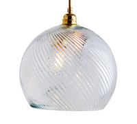 EBB & FLOW Lampada a sospensione Rowan oro/cristallo Ø 28 cm Ebb & Flow