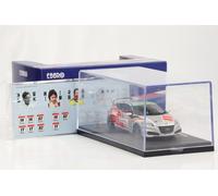 Ebbro HONDA CR-Z LEGEND CUP 2011 SILVER (DECALS FOR N.14/17/82) 1:43