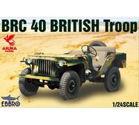 Ebbro Asuka Modello BRC 40 Fanteria Britannica 1/24 Kit Plastica T48 Post