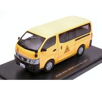 Ebbro EB45597 NISSAN NV350 CARAVAN SCHOOL BUS 2012 YELLOW 1:43 Modellino