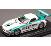 Ebbro MERCEDES SLS GT3 N.28 MERDEKA 2012 MOH-KATAOKA-LESTER-RITCHIE 1:43