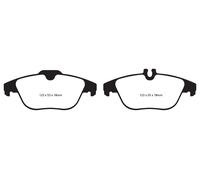 EBC B02 Freni Kit Posteriore Pastiglie Dischi per Mercedes-Benz (207)