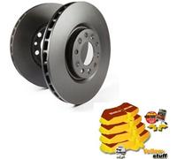 Set di pastiglie freno EBC BRAKES Yellow Stuff DP41517R, fronte
