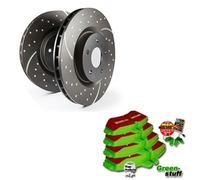 EBC B02 Freni Kit Anteriore Pastiglie Dischi per VW Polo (9N