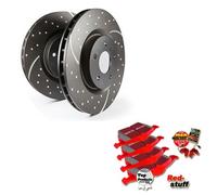 EBC B03 Freni Kit Frontale Pastiglie Dischi per Mercedes-Benz (W124