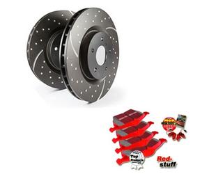 EBC B07 Freni Kit Frontale Pastiglie Dischi per Rover 200 (RF) 400