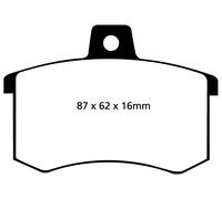 EBC B03 Freni Kit Posteriore Pastiglie Dischi per Audi 100 (4A, C4) A6 V8