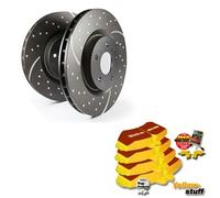 EBC B04 Freni Kit Frontale Pastiglie Dischi per Ford Fiesta Ka Mazda 121