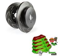 EBC B02 Freni Kit Frontale Pastiglie Dischi per Opel Astra G Saab 9-3 9-5