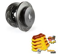 EBC B08 Freni Kit Frontale Pastiglie Dischi per A3 León Octavia Beetle Shr Gold