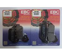 EBC Biologico Anteriore E Pastiglie Freni Posteriori Honda CB500X/CBR500R (2013