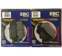EBC Biologico Anteriore e Pastiglie Freno Per Yamaha YP250 Xmax (2005