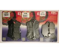 EBC Biologico Anteriore e Posteriore Pastiglie Freno per Honda CBR600FA ABS (