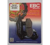 FA197 PASTIGLIE ORGANICHE ANTERIORI SINISTRA EBC KYMCO XL 125 MOVIE 2001-2009