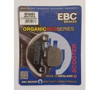 EBC Biologico Anteriore Pastiglie Freno (SFA83) Per Suzuki UE125 (2001 A 2003)