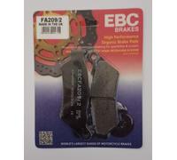 FA209/2 PASTIGLIE ORGANICHE POSTERIORI EBC BMW R 1200 GS ADVENTURE 2014-2018