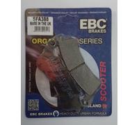 SFA388 PASTIGLIE ORGANICHE ANTERIOR SINISTRA EBC SUZUKI UH 125 BURGMAN 2007-2013