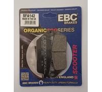 SFA142 PASTIGLIE ORGANICHE ANTERIORI EBC KYMCO R 300 I XCITING 2009-2016