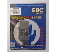 EBC Biologico Posteriore Pastiglie Freno Per Peugeot Looxor 125/150 (2003 2006)