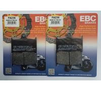 EBC Biologico Anteriore Pastiglie Freno Per Triumph Speed Triple (1994 A 2004)