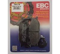 EBC Biologico Anteriore Pastiglie Freno Per Yamaha XVS650 Dragstar (1997 A 2007)