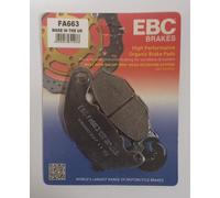 EBC Biologico Anteriore Pastiglie Freno Per Yamaha YZFR3/MT03 (2015 A 2024)
