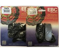 EBC Biologico Pastiglie Freno a Disco Anteriore Per Can-Am (2008 A 2012)