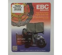 FA254 PASTIGLIE ORGANICHE POSTERIORI EBC HARLEY DAVIDSON XL 883 N IRON 2014-2018