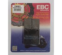 EBC Biologico Posteriore Pastiglie Freno (1 Set) Per Suzuki GS500 (1989 A 2008)