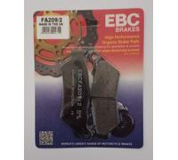 FA209/2 PASTIGLIE ORGANICHE POSTERIORI EBC BMW R 1200 GS ADVENTURE 2014-2018