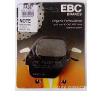 EBC Biologico Posteriore Pastiglie Freno Per Harley Davidson XR1200/X (2008 A