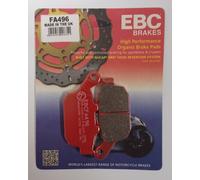 FA496 PASTIGLIE ORGANICHE ARAMID POSTERIORI EBC HONDA NC 750 XA ABS 2014-2018