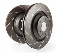 EBC Black Dash Disc USR1703 Posteriore Assale