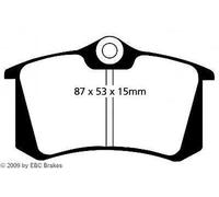 EBC Brakes DP680 Kit pastiglie freni