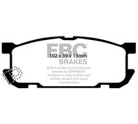 EBC Brake DP41453R Pastiglia Freni per Uso Stradale e Trackday Yellowstuff 4000 Series