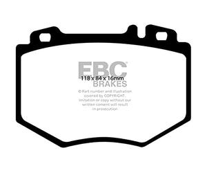 EBC Brake DP41487R Pastiglia Freni per Uso Stradale e Trackday Yellowstuff 4000 Series
