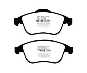 EBC Brake DP42024R Pastiglia Freni per Uso Stradale e Trackday Yellowstuff 4000 Series