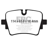 EBC Brake DP42192R Pastiglia Freni per Uso Stradale e Trackday Yellowstuff 4000 Series
