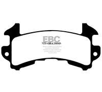 EBC Brakes dp1146 BLACKS TUFF Pastiglie Freno