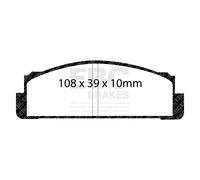 EBC Brakes DP2130 Greenstuff 2000 Serie Sport Pastiglie Freni