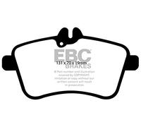EBC Brakes DP21580 Green stuff Pastiglie Freno