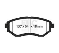 EBC Brakes DP21583 Greenstuff 2000 Serie Sport Pastiglie Freni