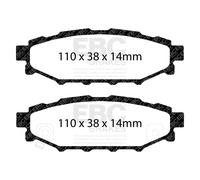 EBC Brakes DP21584 Greenstuff 2000 Serie Sport Pastiglie Freni