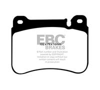 EBC Brakes DP21590 Greenstuff Pastiglie Freno