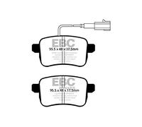 EBC Pastiglie Freno Materia Posteriore per Alfa Giulietta(940) DP22079