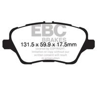 Disco freno sportivo EBC Black Dash Disc EBC106647 per VW Golf 1 Golf 2 Golf 3 J