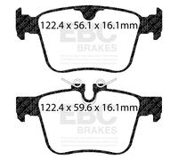 EBC Brakes DP22246 Greenstuff 2000 Serie Sport Pastiglie Freni