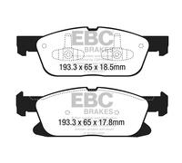 EBC Brakes DP23046 Kit pastiglie freno, Freno a disco per FORD,FORD USA