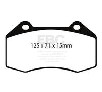 EBC Brakes DP31539C Redstuff Ceramica Basso Polvere Pastiglie Freni Per 07-10